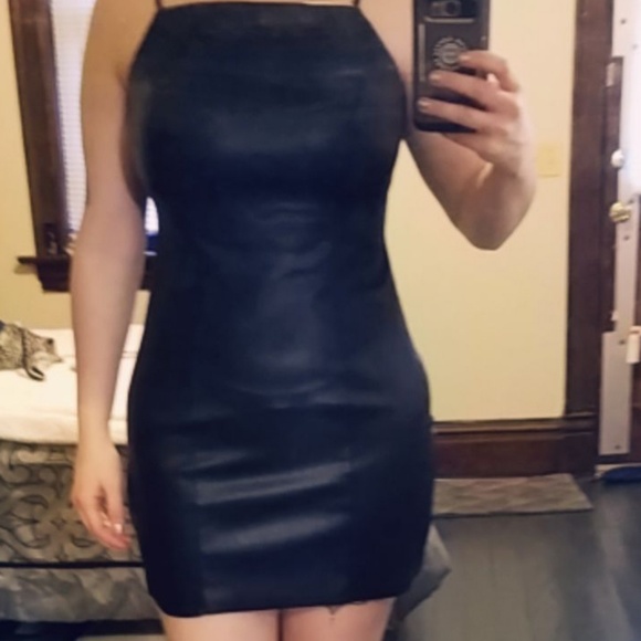 leather lbd